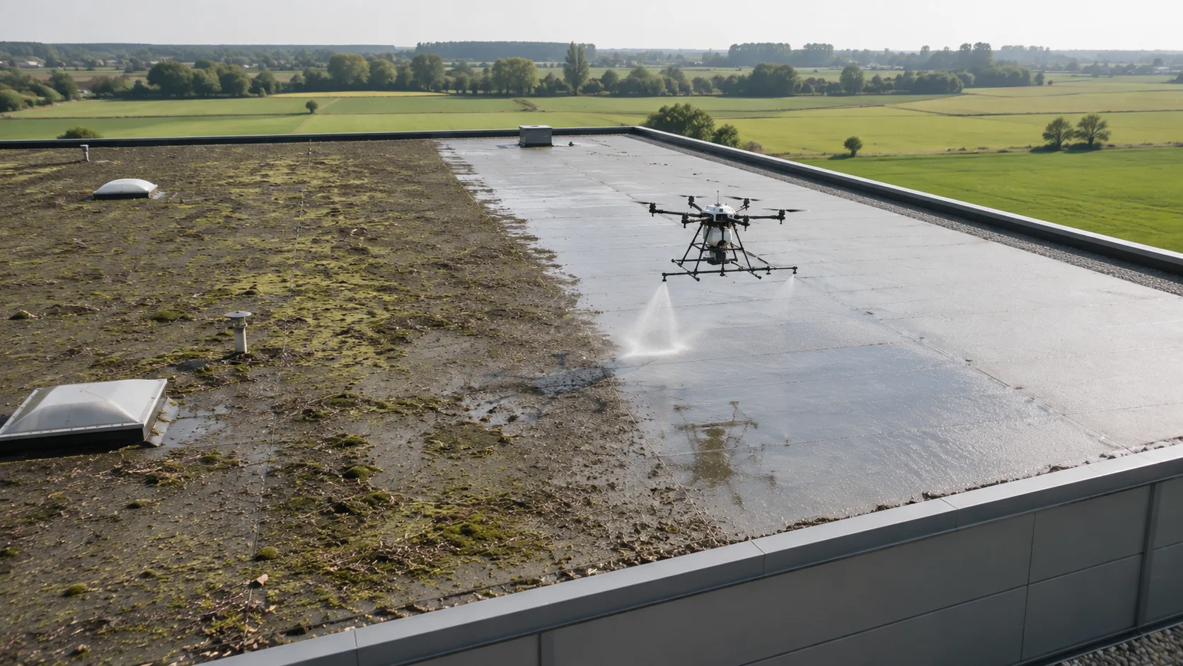 Wat omvat onze dakreiniging?