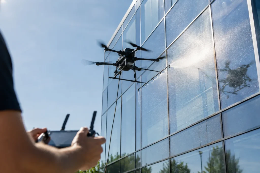 Drone reiniging