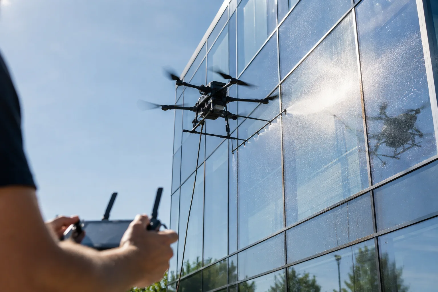Drone reiniging